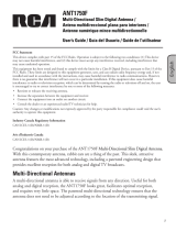 RCA ANT1750F User manual