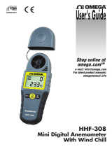 Omega HHF-308 Owner's manual