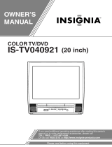 Insignia IS-TV040921 User manual