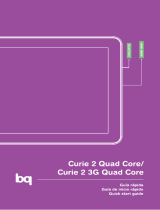 Manual de Usuario BQ Curie 2 3G Quad Core Quick start guide
