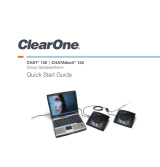 ClearOne Chat 150 Quick start guide