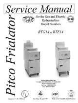 Pitco Frialator RTE14 User manual