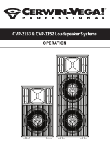Cerwin-Vega CVP-2153 User manual