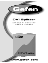 Gefen EXT-DVI-144 Owner's manual