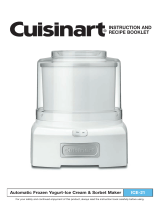 Cuisinart ICE-21R Owner's manual