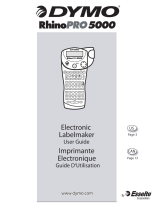 Dymo Rhino Pro 5000 User manual