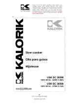 KALORIK SC 38598 R User manual