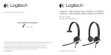Logitech USB Headset Stereo H650e Quick start guide