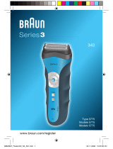 Braun 340, Series 3 User manual