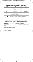 Rowenta DW9280 User manual