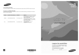 Samsung LN52B550K1FXZA Owner's manual