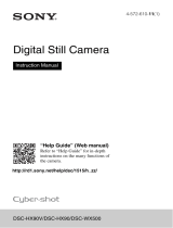 Sony Cyber-Shot DSC-HX90 Owner's manual