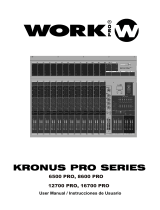 Work-pro KRONUS PRO 16700 User manual