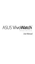 Asus VivoWatch Series User VivoWatch Operating instructions