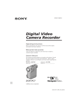 Sony DCR-PC7 User manual