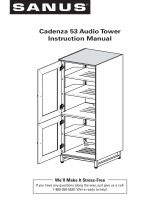 Sanus CADENZA53 Installation guide