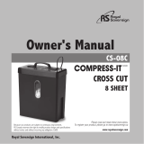 Royal Sovereign CS-08C Owner's manual