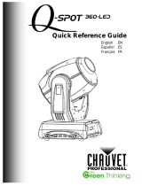 Chauvet Professional Q-Spot 360-LED Reference guide