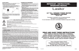 Lasko 5588 User manual