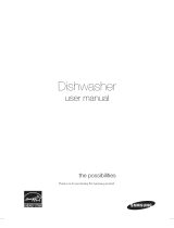 Samsung DW80J7550UW/AA-01 Owner's manual