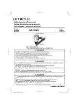 Hitachi NR38AKM Operating instructions