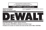 DeWalt DCST920P1DWO1DT802 User manual