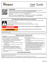 Whirlpool WDF520PADW0 Owner's manual