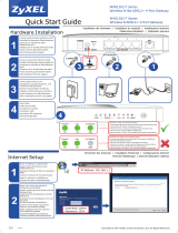 ZyXEL AMG1202-T10B Quick start guide