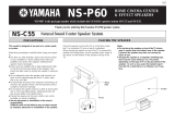 Yamaha NS-P60 User manual