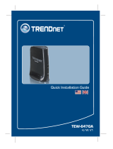 Trendnet 300Mbps Wireless N Gigabit Router User manual
