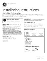 GE GSC3500DWW Installation guide