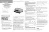 George Foreman GR144R User manual