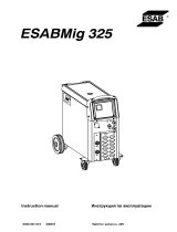 ESAB MIG 325 User manual