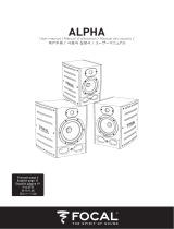 Focal Alpha Serie User manual