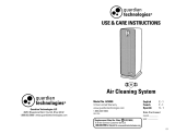 Sharper Image True HEPA Air Purifier Owner's manual