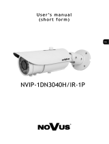 Novus NVIP-1DN3040H/IR-1P User manual