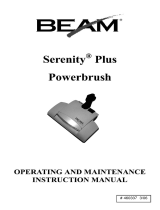 Beam Serenity Plus Power Brush Owner's manual