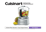 Cuisinart CH-4 Owner's manual