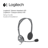 Logitech Stereo Headset H111 Installation guide