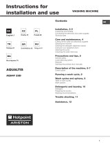 Whirlpool AQ94F 29D EU User guide