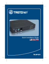 Trendnet TK-IP101 Quick Installation Guide