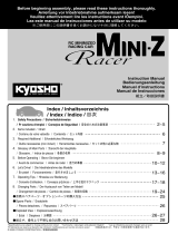 Kyosho MINI-Z RACER(MR-01) User manual