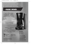 Black & Decker DCM575B User manual