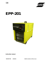 ESAB EPP-201 User manual