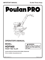 Poulan HDF900 User manual