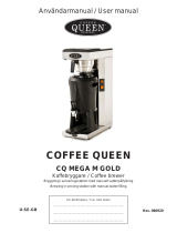 Coffee Queen CQ Mega M Gold User manual