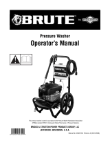 Brute 2500 PSI Pressure Washer User manual
