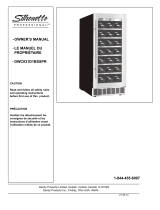 Danby Professional DWC031D1BSSPR Owner's manual