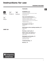 Whirlpool WMF 601 EU User guide