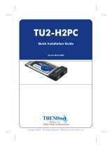 Trendnet TU2-H2PC Quick Installation Guide